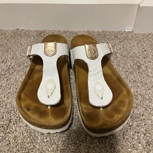 Women's White Sandals